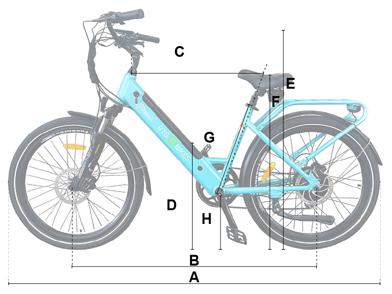 RTG Sparrow e-bike geometry