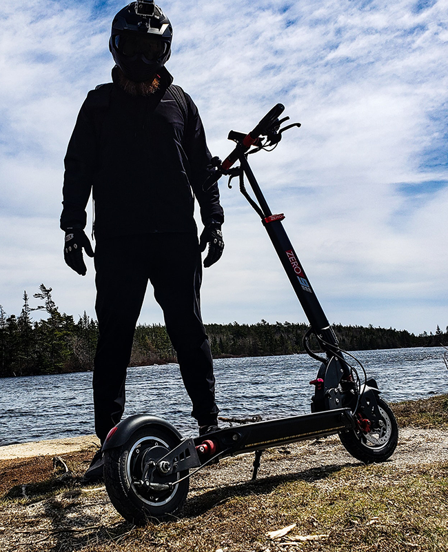 Electric scooters sold by Ride The Glide in Victoria BC