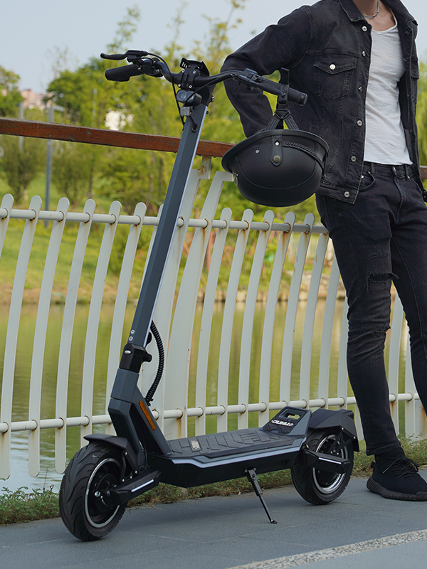 Punk Rider Pro dual motor electric scooter, powerful commuter