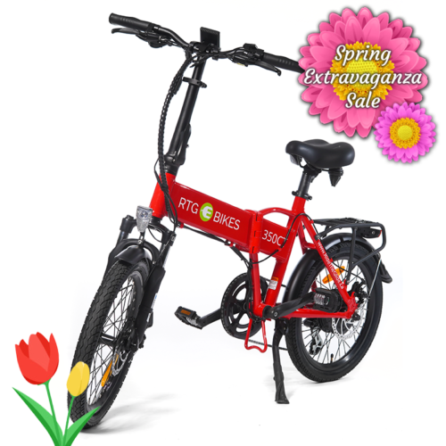 RTG 350 CT, small, lightweight folding electric bike, Ride the Glide Victoria BC Spring Extravaganza Sale