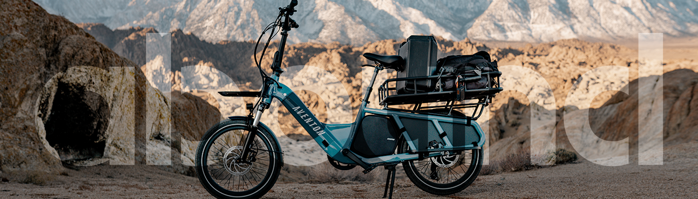 Aventon Abound compact electric cargo bike