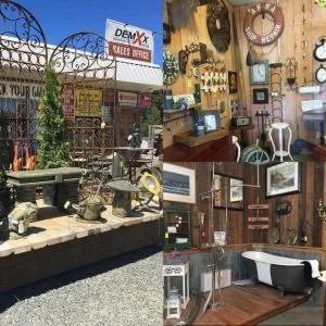 Lots of cool antiques and reclaimed pieces at the DemXx in Parksville