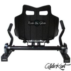 GlideKart seat attachment to turn your hoverboard into a go-kart by Ride the Glide