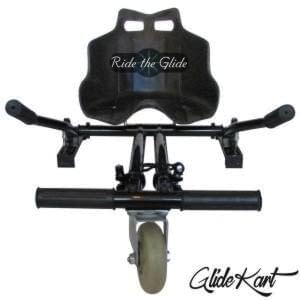Black GlideKart go-kart attachment for hoverboard by Ride the Glide