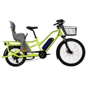 Electric longtail cargo bike, the Cargoroo by Ride the Glide
