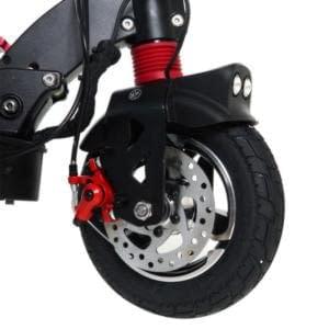 Zero 9 electric scooter front disc brake, Ride the Glide
