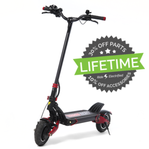 Zero 10X dual motor elctric scooter with best in class suspension, Ride the Glide, Canada, Lifetime Discount