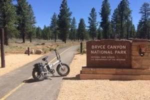 Happy customer riding in Bryce Canyon National Park