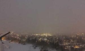 Had to drive up Mount Tolmie and see the city all covered in snow