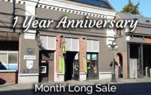 It's Ride the Glide's one year anniversary is this April! And we are celebrating by with a sale!