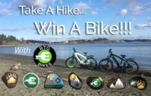 Take A Hike Win A Bike with Ride the Glide. Rock hunting contest to win an electric bike!