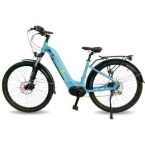 MTS Max, mid-drive step through electric mountain bike by Ride the Glide Ride Electrified