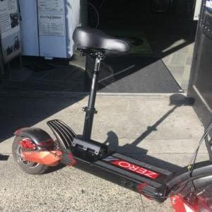 Zero 10X electric scooter seat attachment
