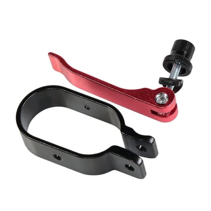 Quick release clamp for the zero 9 and 10 electric scooters