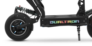 Dualtron X2 new RGB lighting, at Ride the Glide in Canada