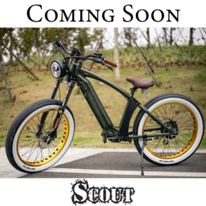 New RTG Scout retro fat tire e-bike coming soon!