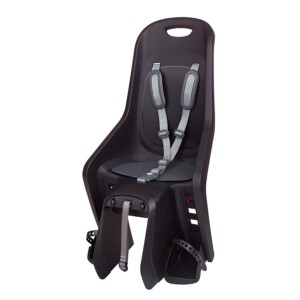Polisport Bubbly Maxi + CFS rear rack mounted bike baby seat