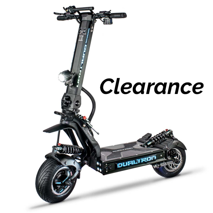 Dualtron X2 extreme electric scooter at Ride the Glide on clearance