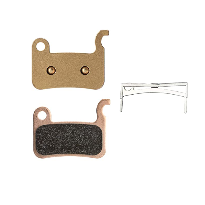 all metal semi-hydraulic brake pads