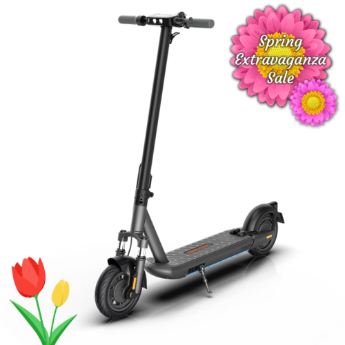 InMotion S1F suspension electric scooter. 40km/h top speed. IPX7 waterproof rating. Ride the Glide in Canada Spring Extravaganza Sale