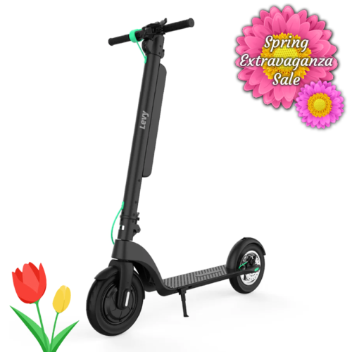 Levy Plus removeable battery electric scooter, Spring Extravaganza Sale