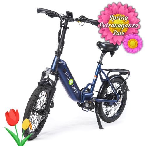 RTG Fox 20, 20" 500W folding electric bike by Ride the Glide, Victoria BC Spring Extravaganza Sale