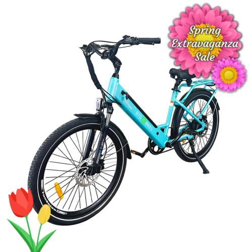 RTG Sparrow, elegant, small step through with integrated battery, Ride the Glide Victoria BC, Spring Extravaganza Sale