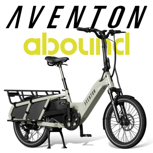 Aventon Abound 20" cargo bike sage